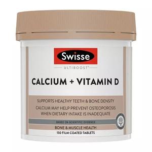 Swisse แคลเซียมและวิตามินดี