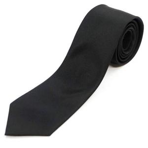 DAPPER เนคไท Twill Jacquard Tie สีดำ