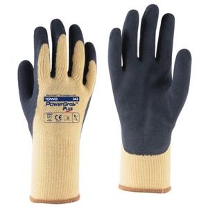 ถุงมือทำสวน ปลูกต้นไม้ TOWA PowerGrab® Plus Yellow 342 Latex