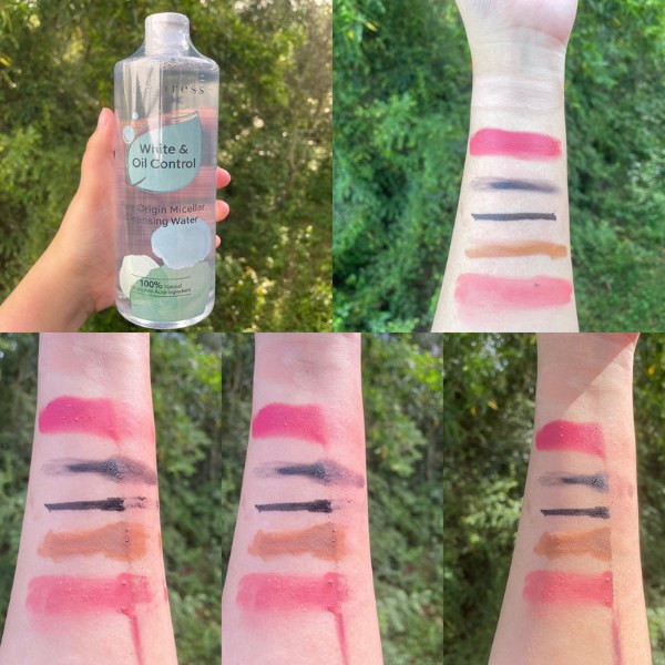 การทดสอบ Cute Press Pure Origin Micellar Cleansing Water ไมเซล่าคิวท์เพรส