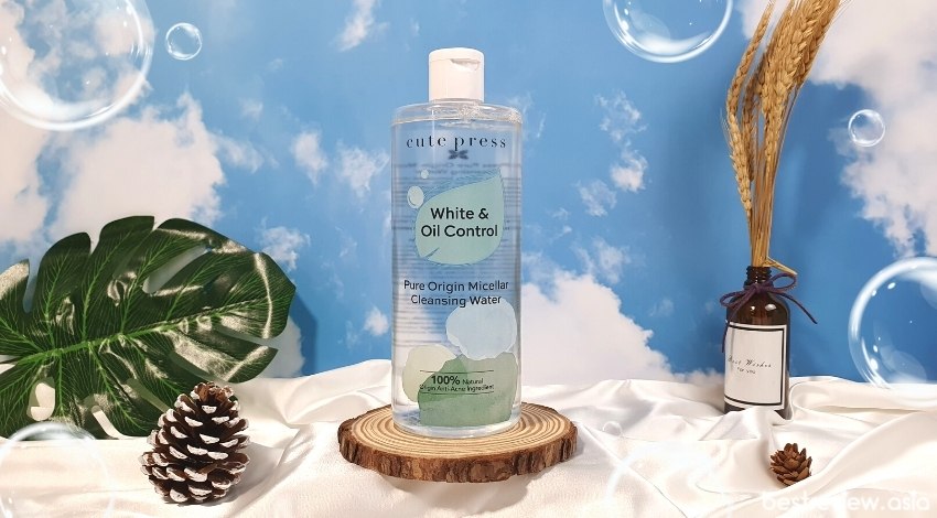 Cute Press Pure Origin Micellar Cleansing Water ไมเซล่าคิวท์เพรส