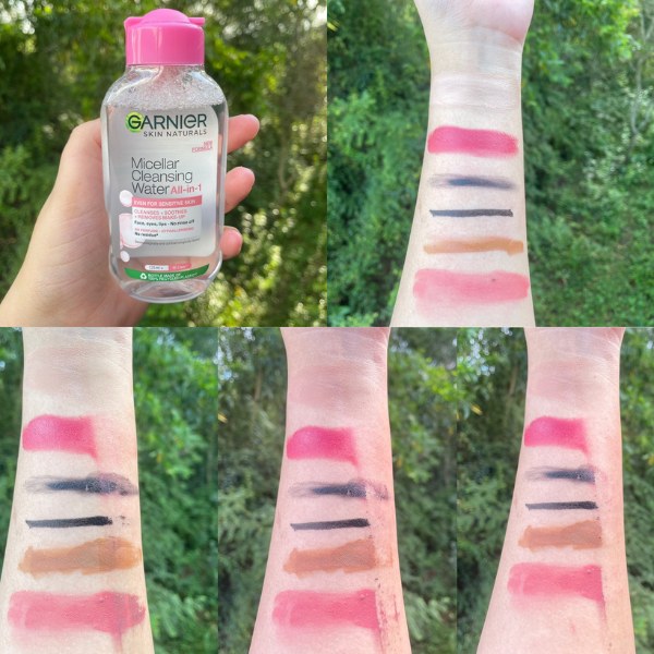 การทดสอบ Garnier Micellar Cleansing Water Even For Sensitive Skin ไมเซล่าการ์นิเย่
