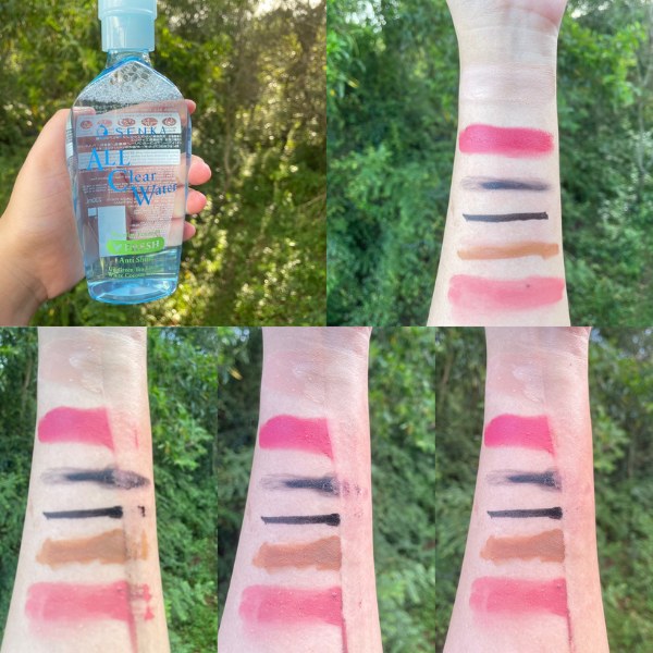 การทดสอบ Senka All Clear Water Micellar Formula Fresh Anti-Shine ไมเซล่าเซนกะ