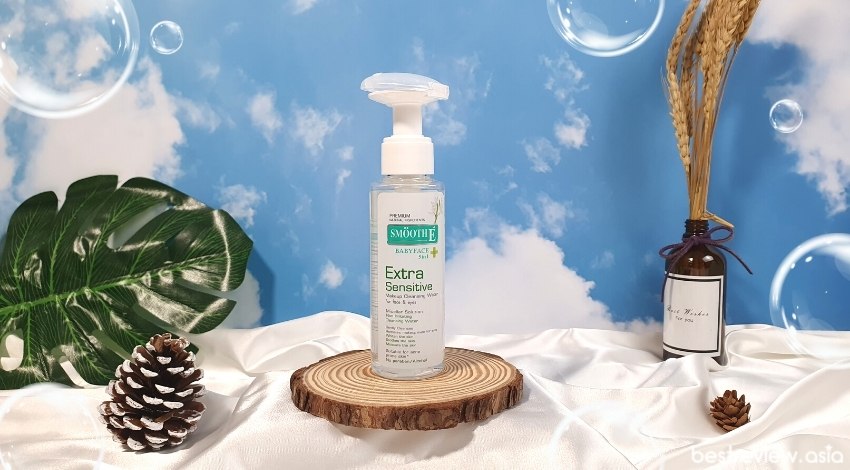 Smooth E Extra Sensitive Makeup Cleansing Water ไมเซล่าสมูทอี
