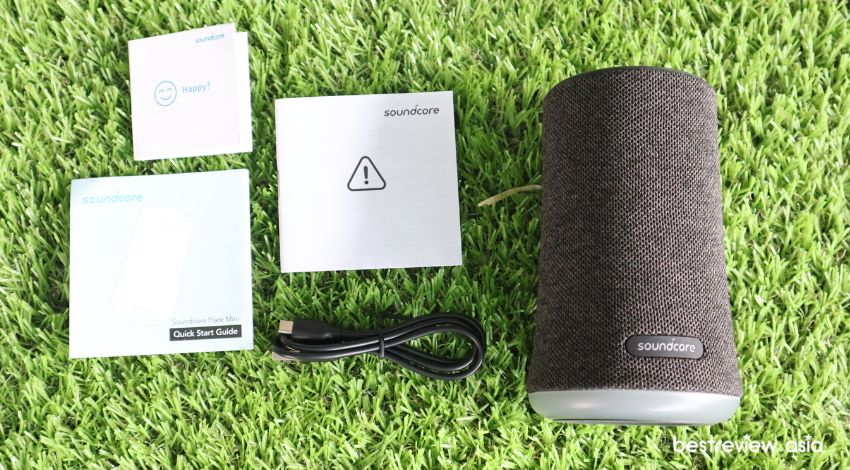 อุปกรณ์ภายในกล่อง Anker Soundcore Flare Mini 