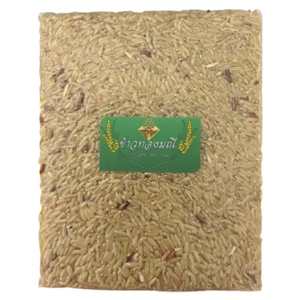 ข้าวทองมณี ข้าวกล้องหอมมะลิ กข 105 สุรินทร์แท้ ซีลสูญญากาศ