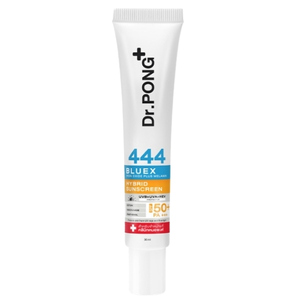 ครีมกันแดดป้องกัน Dr.PONG 444 BlueX iron oxide plus melanin hybrid sunscreen