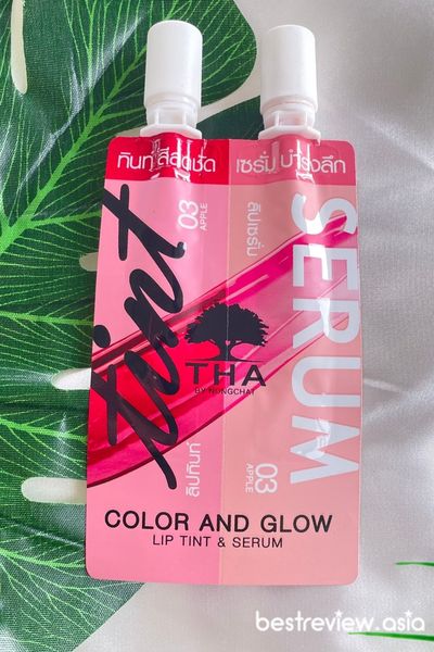 ลิปซองน้องฉัตร THA By NongChat Color And Glow Lip Tint & Serum ลิปทินท์แอนด์เซรั่มน้องฉัตร
