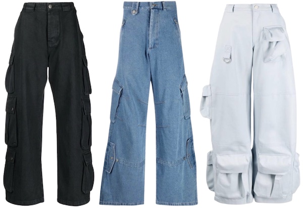 แต่งตัวแบบนิวจีนส์ (New Jeans) : กางเกงทรงคาร์โก้