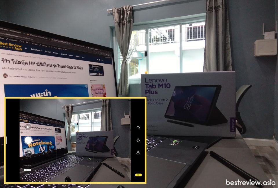กล้องหน้าของ Lenovo Tab M10 Plus (Gen 3)