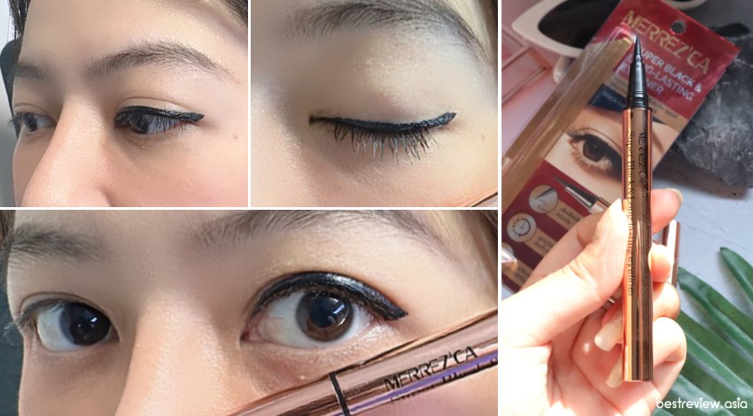 Merrezca Super Black & Long Lasting Eyeliner อายไลเนอร์