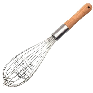 ตะกร้อตีไข่พร้อมลูกบอลเหล็ก (Egg Whisk with spring Coil inside)