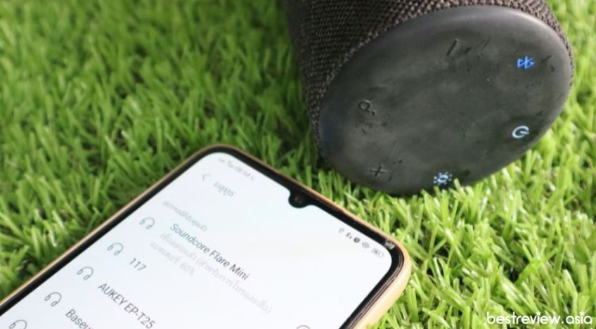 ทดสอบเชื่อมต่อลำโพงบลูทูธ Anker Soundcore Flare Mini