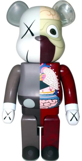 Bearbrick x Kaws Dissected 1000%