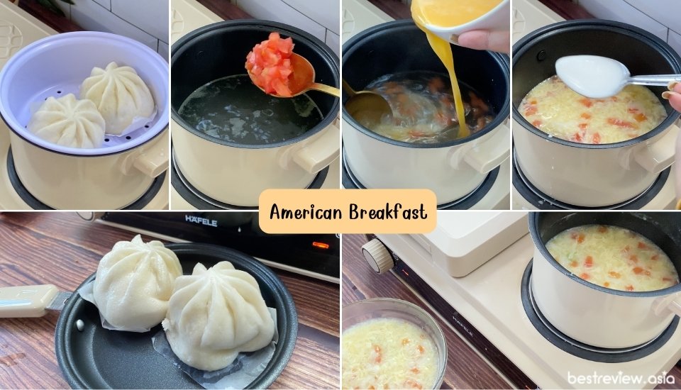 ทำซุปไข่และนึ่งซาลาเปา ด้วยเครื่อง HAFELE BREAKFAST MACHINE 4IN1: KUCHE SERIES