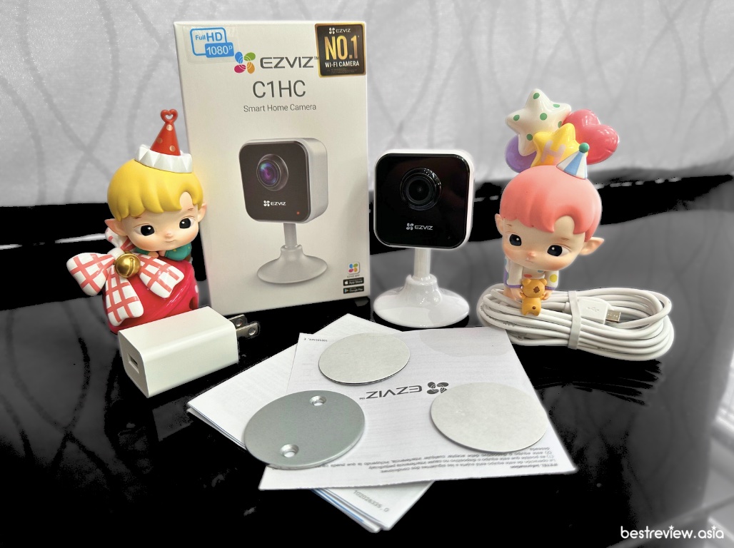 รีวิวทดลองใช้งานจริง กล้องวงจรปิดภายใน Ezviz รุ่น C1HC 1080P