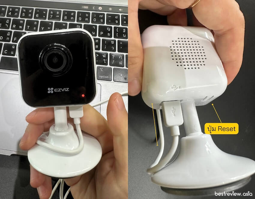 รีวิวทดลองใช้งานจริง กล้องวงจรปิดภายใน Ezviz รุ่น C1HC 1080P