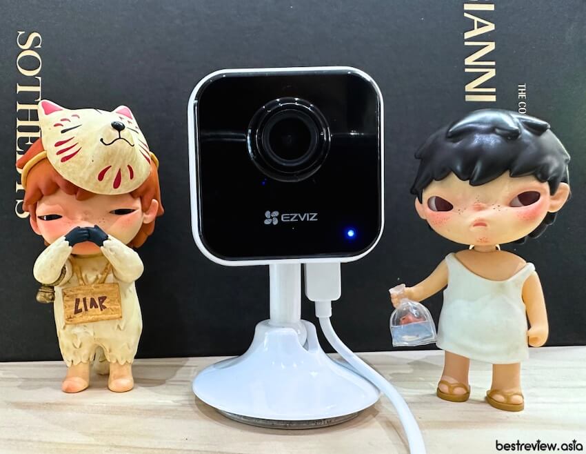 รีวิวทดลองใช้งานจริง กล้องวงจรปิดภายใน Ezviz รุ่น C1HC 1080P