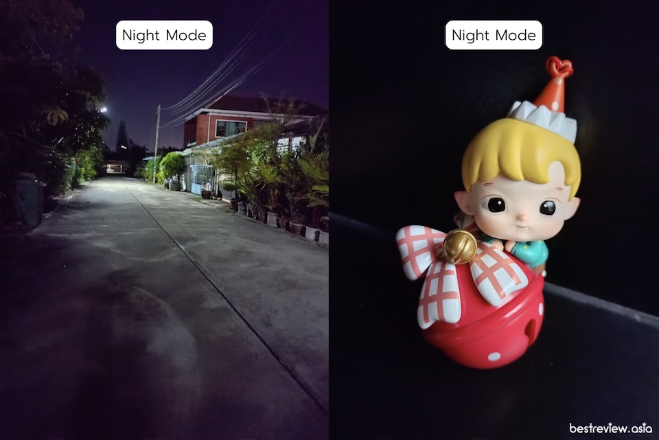 ทดลองใช้กล้องหลังของ realme C55 ในโหมดกลางคืน