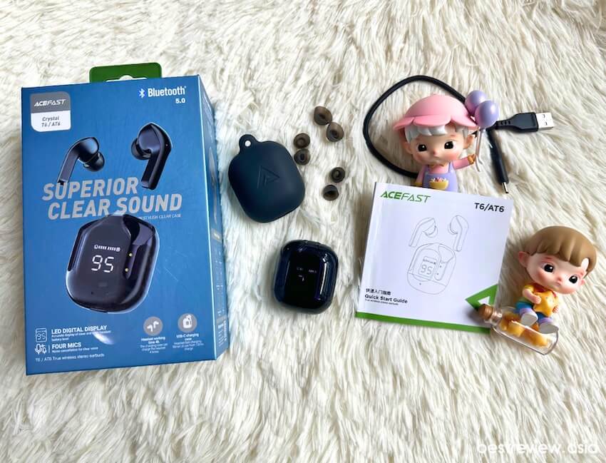 รีวิวการทดสอบการใช้หูฟัง Acefast T6