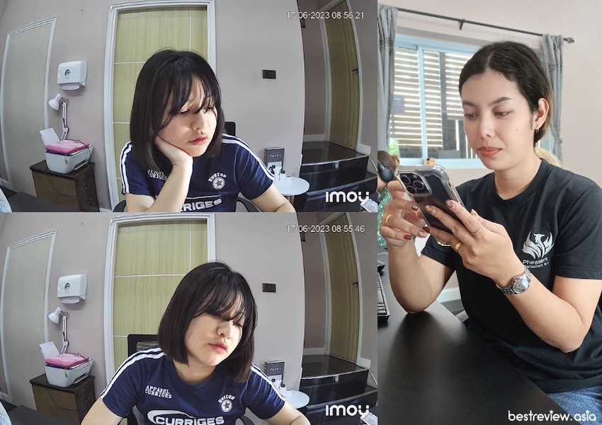 ทดสอบ ฟังก์ชันการโทรคุย กล้องวงจรปิด IMOU รุ่น Cue 2 ผลลัพธ์ ไม่มีความเสถียร