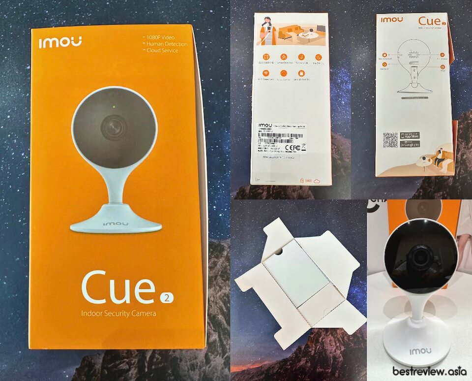 แกะกล่อง : กล้องวงจรปิด IMOU รุ่น Cue 2