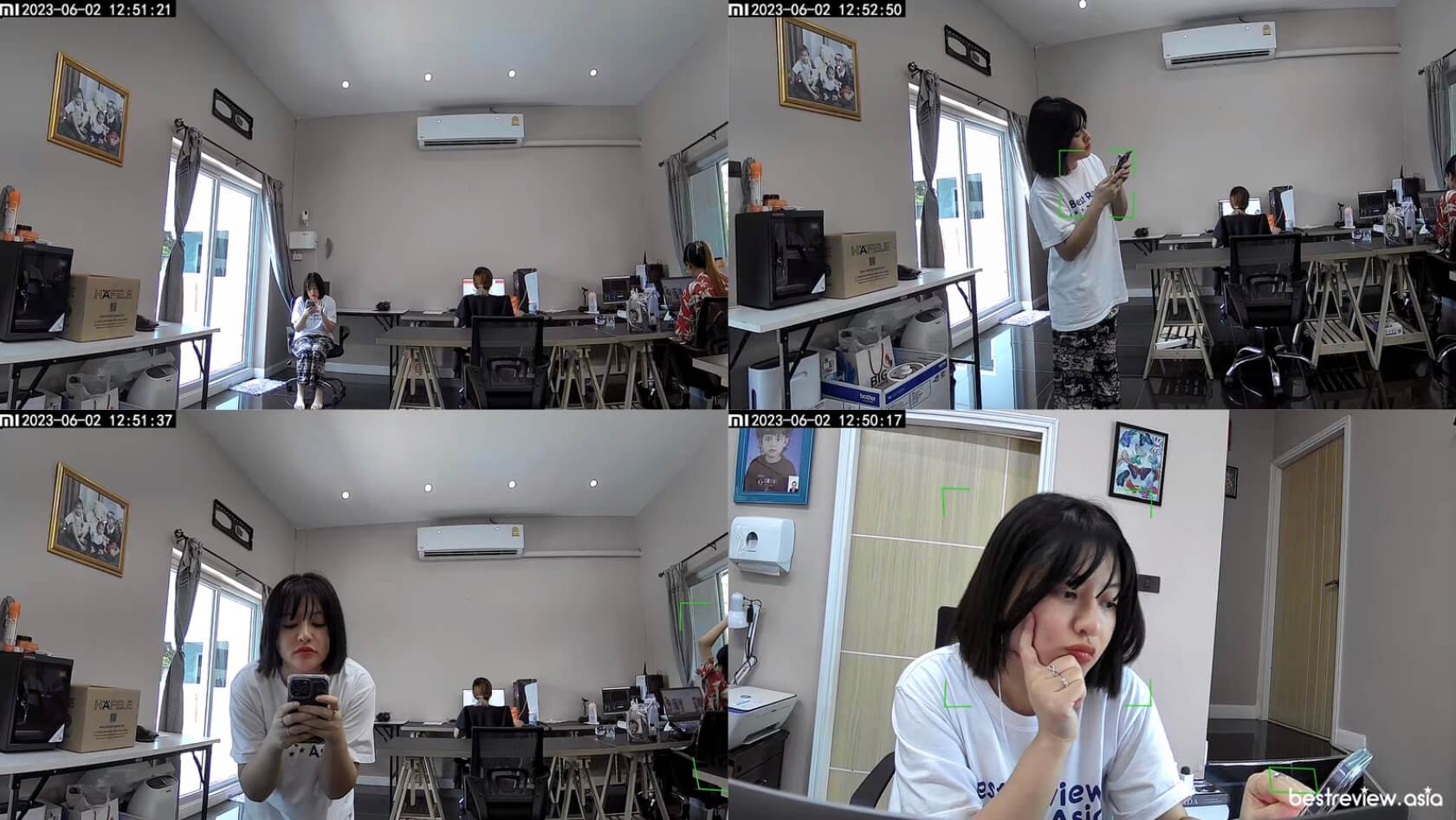 รีวิวทดสอบใช้งานจริง – กล้องวงจรปิด Mi Camera 2K Magnetic Mount ความระเอียดคมชัดช่วงเวลากลางวัน 