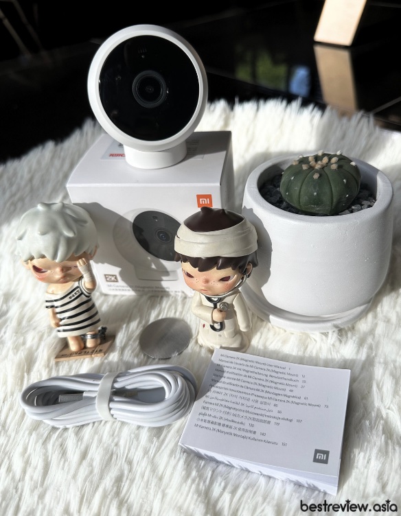 รีวิวทดสอบใช้งานจริง – กล้องวงจรปิด Mi Camera 2K Magnetic Mount 