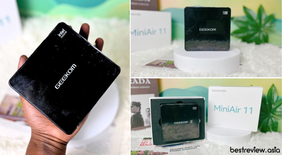 ดีไซน์ฝาครอบด้านบนของ Geekom Mini Air 11
