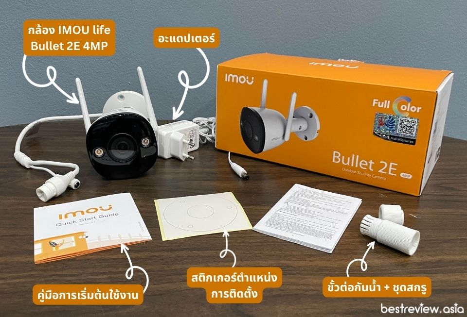 อุปกรณ์ภายในกล่อง