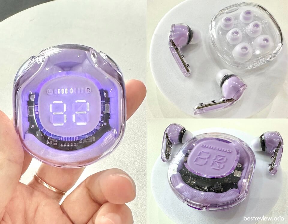 รีวิว ดีไซน์การออกแบบ หูฟังไร้สาย ACEFAST T8