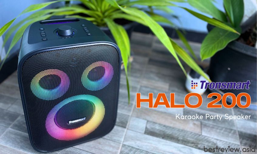 ดีไซน์การออกแบบตัวลำโพงของ Tronsmart Halo 200