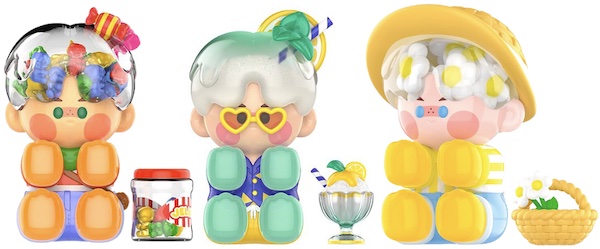 Pino Jelly (พิโนเจลลี่) อาร์ตทอยส์ที่เกี่ยวกับอาหารและของหวานรูปลักษณ์ที่โปร่งใส