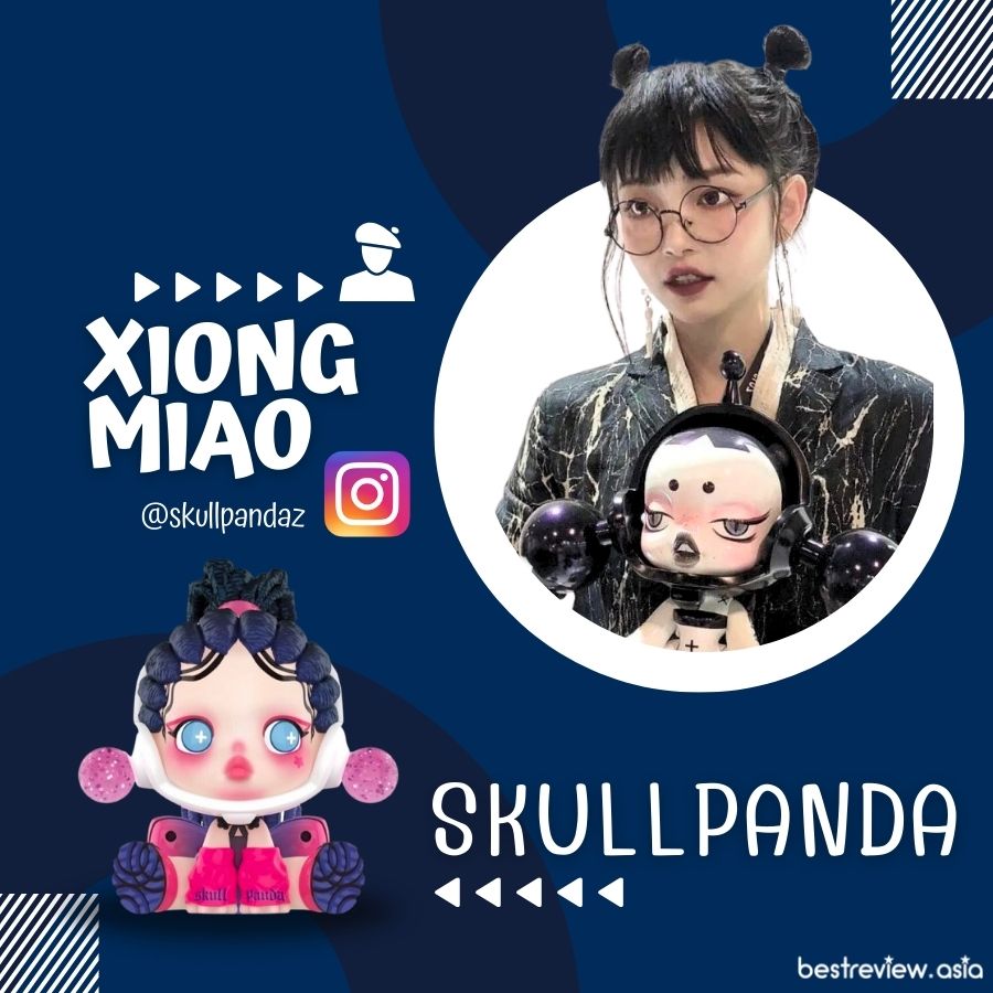 Skullpanda (สคัล แพนด้า) อาร์ตทอยส์เด็กผู้หญิงที่มีทั้งความเท่และหวานในตัว