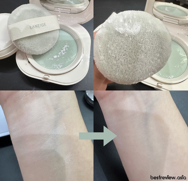 ทดสอบ แป้งเบลอผิวเซ็ตเมคอัพที่ดีที่สุดของ Laneige ผลลัพธ์ผิวแมตต์ นุ่มลื่น แต่ไม่แห้งตึง