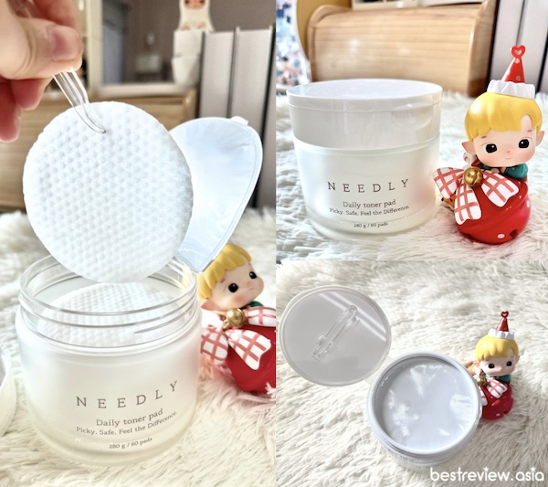 โทนเนอร์แพด Needly Daily สำหรับผิวธรรมดา ให้ความชุ่มชื้น