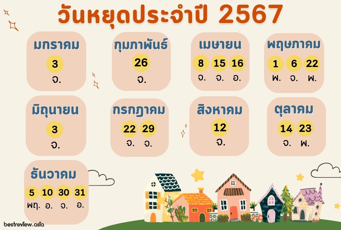 Holiday 2024 จองตั๋ว บิน เครื่องบิน วันหยุด วันปยุดประจำปี