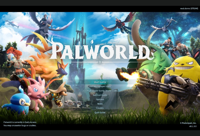 เกม Palworld เกมเอาตัวรอดในโลกของมอนสเตอร์