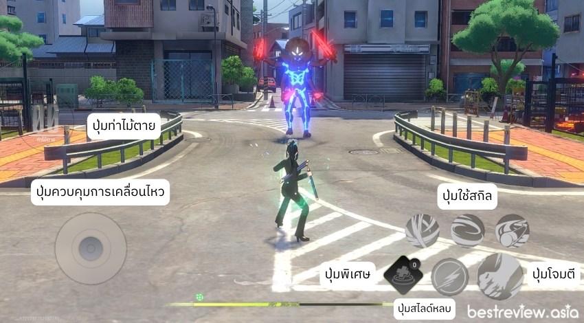 การควบคุมตัวละครในเกม One Punch Man: World