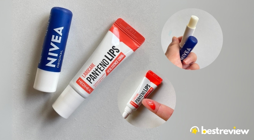 ลิปบาล์ม Mediheal และ NIVEA สามารถลดริมฝีปากดำคล้ำได้ดีมาก
