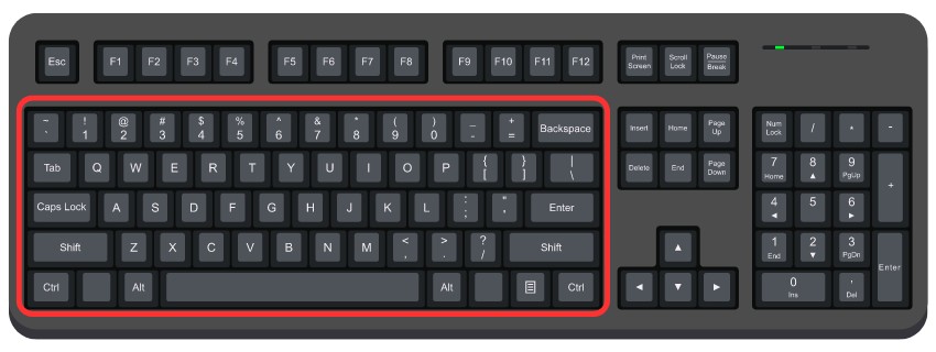 คีย์บอร์ด 60% Keyboard